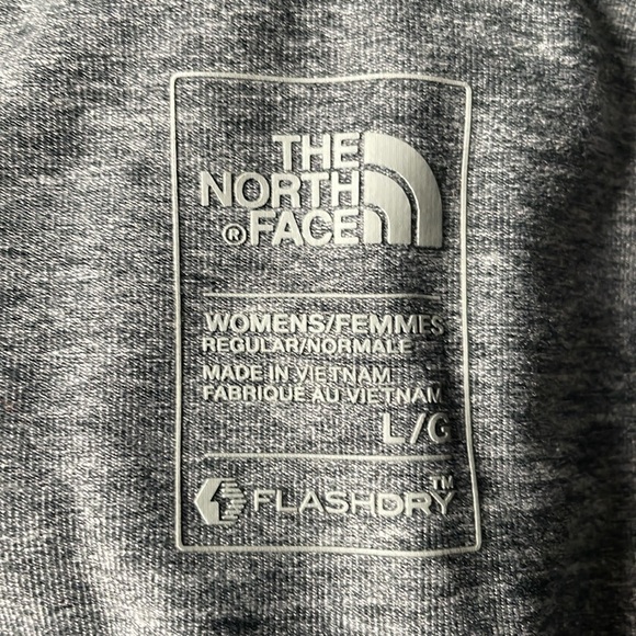 Leggings. The North Face FlashDry black & gray leggings. Large. Nice condition. - Picture 6 of 8